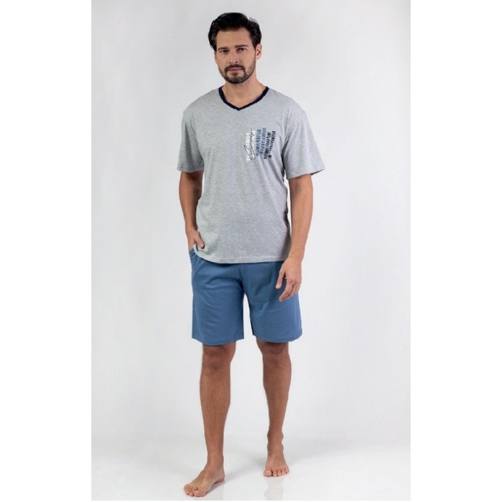 МУЖСКАЯ ПИЖАМА REGINA 477 J MEL /M