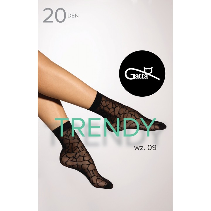 Жіночі гладкі шкарпетки gatta trendy 09 one size