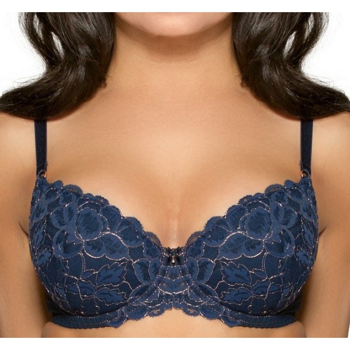 Бюстгалтер ava 1990 NAVY BLUE navy-blue 75D