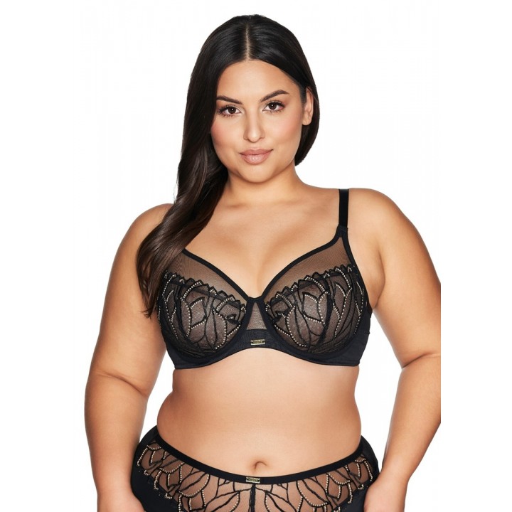 Бюстгалтер ava 2115 czarny 75F