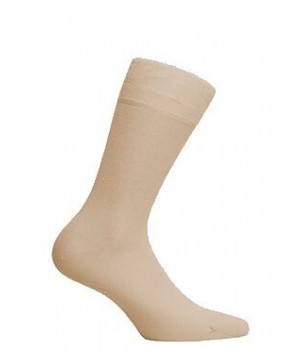 WOLA NATURAL MEN'S SOCKS BAMBOO BEIGE E76 39-41