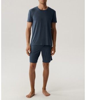 PIŻAMA ATLANTIC BNMP-005 WL25 DENIM/MEL /M
