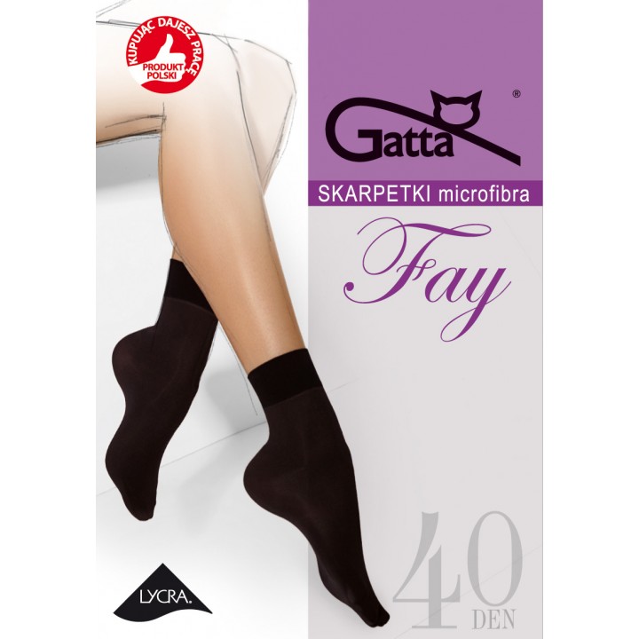 SKARPETY GATTA FAY MICRO 40 TOFFIE