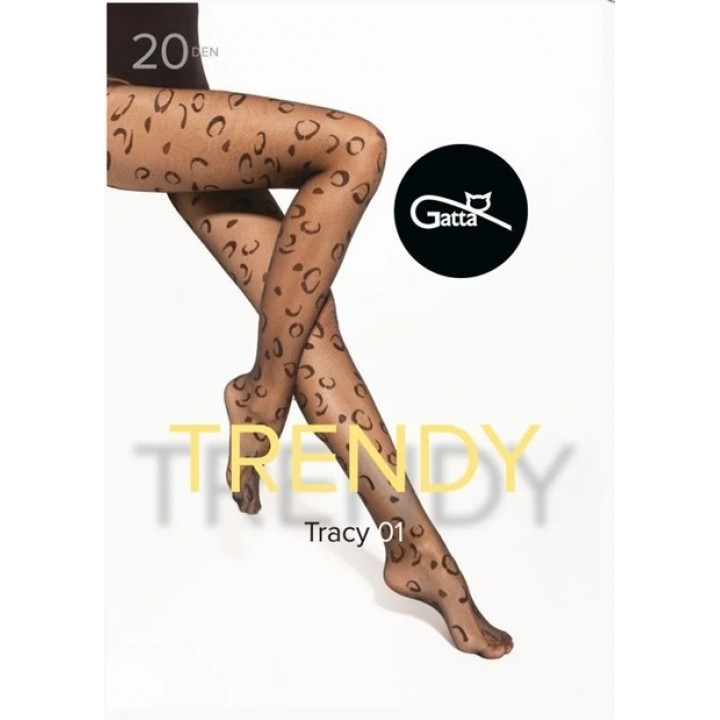 КОЛГОТКИ GATTA TRACY 20 WZ 01 NERO /2