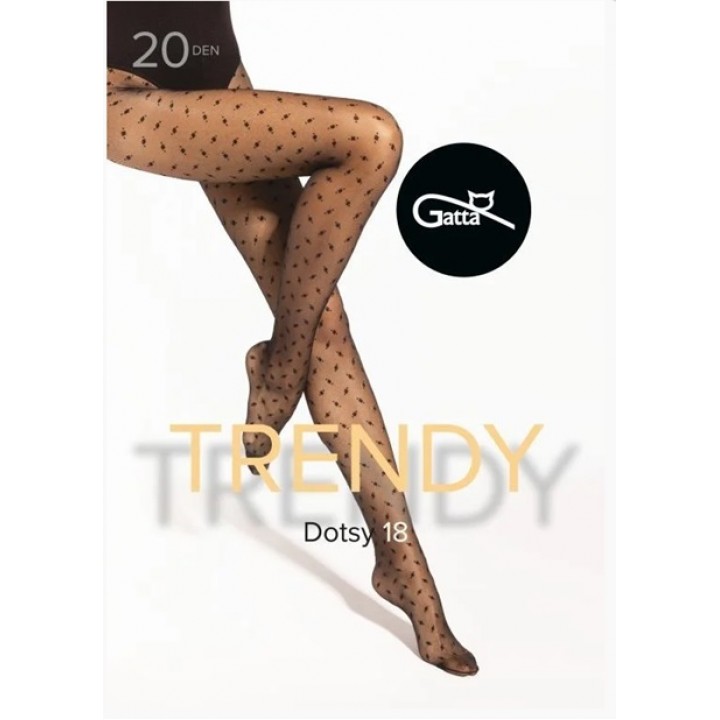 Колготки GATTA DOTSY 20 WZ 18 NERO /5