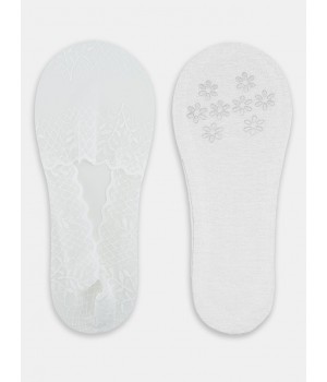 NOVITI SN048-W-04 КРУЖЕВНЫЕ НОЖКИ БЕЛЫЕ 36-41