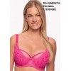 Бюстгальтер GAIA 1135 NIKE кольору фуксії /85C