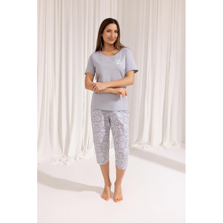ЖІНОЧА ПІЖАМА REGINA 691 J MEL /XL