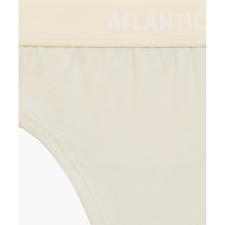 Трусики ATLANTIC 3CLP-013 WL25 БЕЗ/БЕЛЫЙ/ЧЕРНЫЙ/M