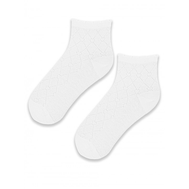 Носки НОВИТИ SB119-G-01 ЖАККАРД БЕЛЫЙ 39-42