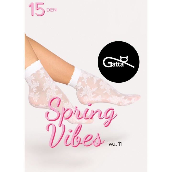 ШКАРПЕТКИ GATTA SPRING VIBES 15 WZ 11 ЧЕРНО-СИНІ