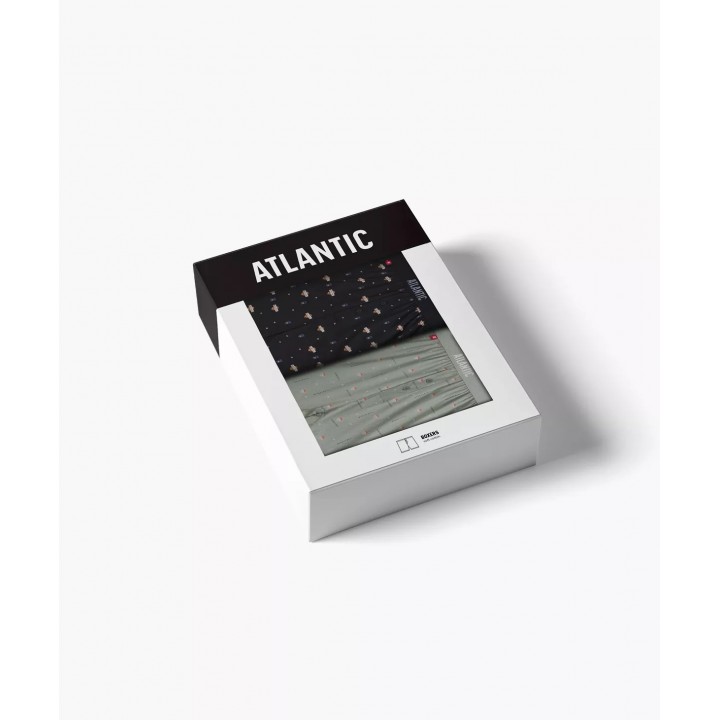 BOKSERKI ATLANTIC 2MBX-075 WL25 CZA/ZIEJ /L