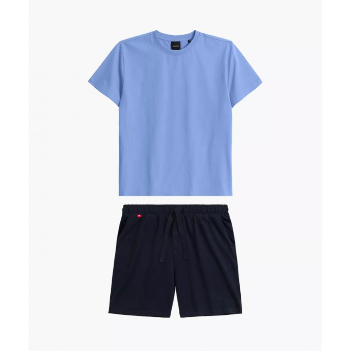 Піжама ATLANTIC NMP-379 WL25, синя/жовта/XL