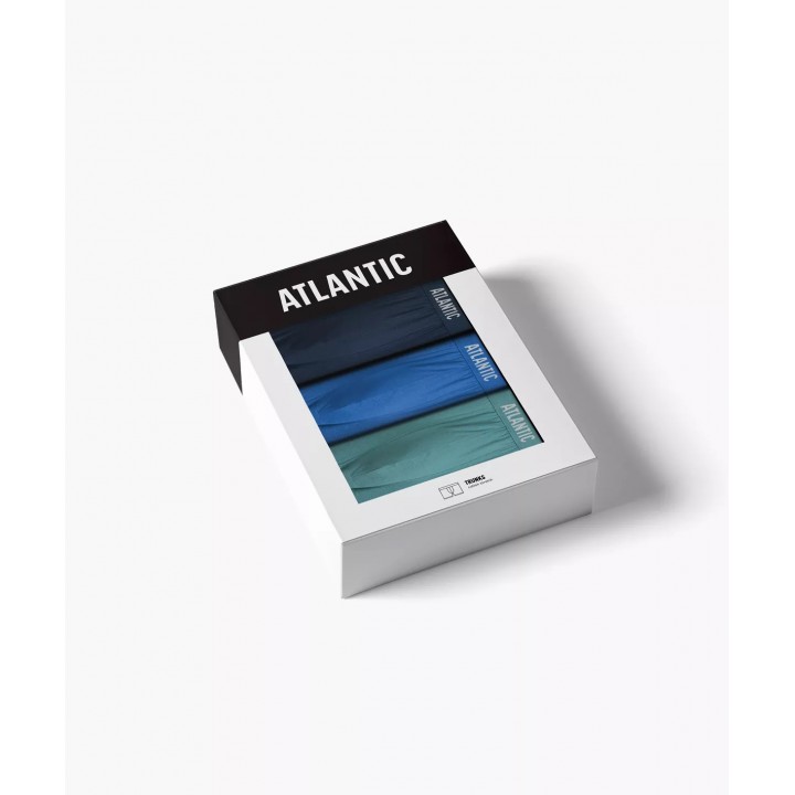 Шорты ATLANTIC 3MH-011 WL25 черные/черные/желтые /M