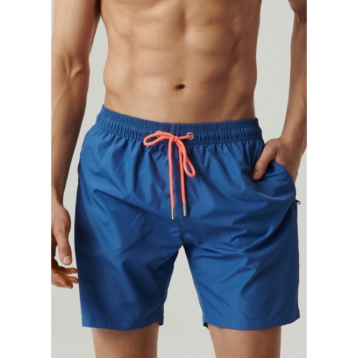 Плавки-боксеры Atlantic KMB-223 WL25 синие /L