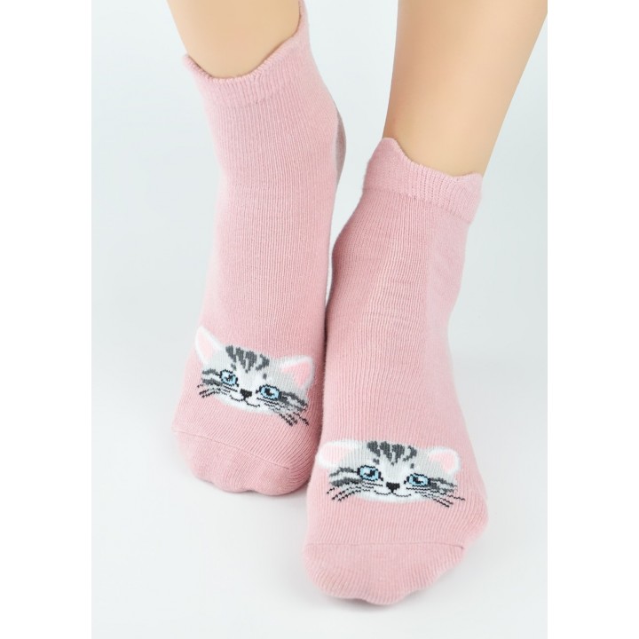 Носки для девочек NOVITI SB009-G-02 ABS 31-34