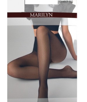 Колготки MARILYN CHARLY E03 ЧОРНІ 1/2