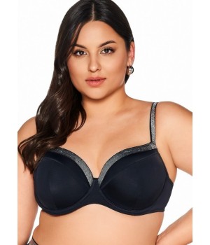 AVA SK224 MAXI BLACK BRA /85I