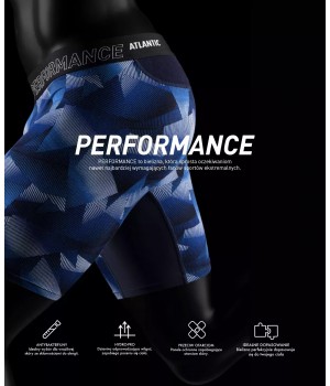 Шорти ATLANTIC MH-1202 PERFORMANCE WL25 GRA /M