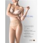 Корекційні жіночі колготки з моделюючим поясом gabriella slimmer 17 den 4