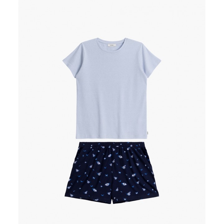 Піжама жіноча піжама atlantic nlp 490/01 wl25 XL