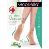 Жіночі шкарпетки з масажним ефектом gabriella socks medica 20 den one size