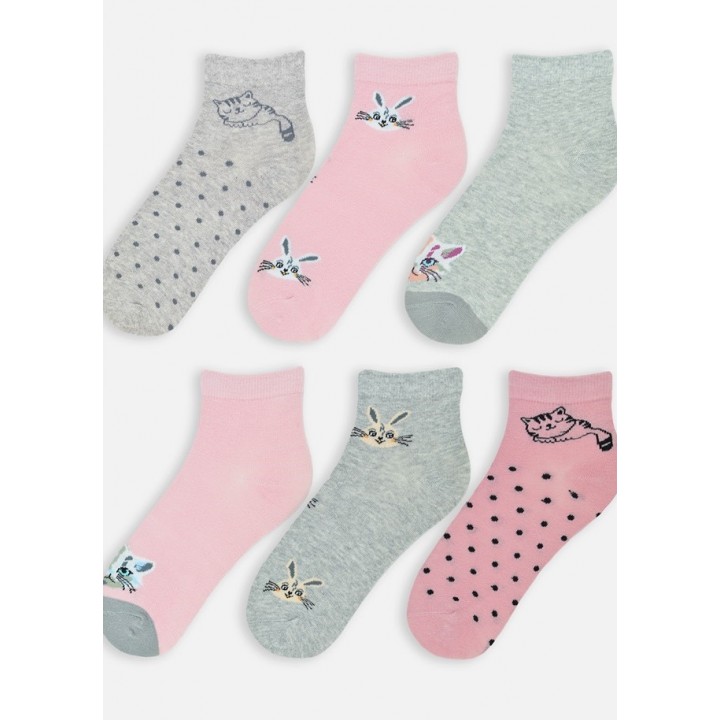 ШКАРПЕТКИ ДО ЩИЛКИ NOVITI SB132-G-01 ДЛЯ ДІВЧАТ 23-26 РОКІВ