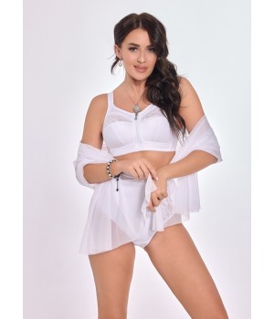 VIKI 586 ZUZA ZAP BRA FRONT PER WHITE /85I