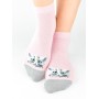 Носки короткие NOVITI SB132-G-01 для девочек 35-38