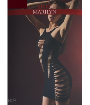 BODYSTOCKING MARILYN HOT H09 BLACK