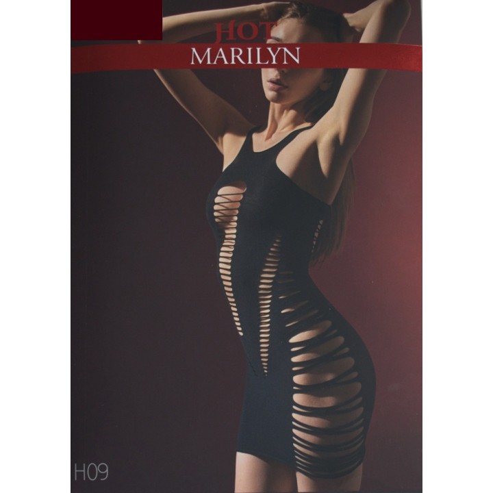 BODYSTOCKING MARILYN HOT H09 BLACK