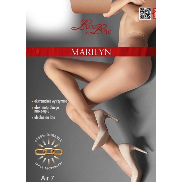 Колготки Marilyn Lux Line Air 7 Caffe /2 шт.