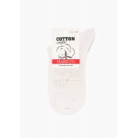 SKARPETY MARILYN DAMSKIE COTTON CLASSIC WHITE 36/40
