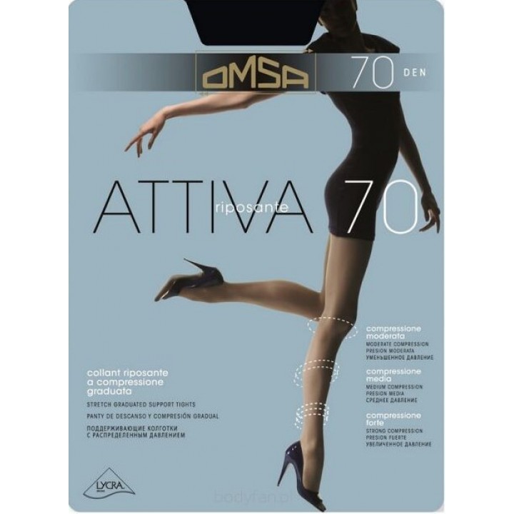 RAJSTOPY OMSA ATTIVA 70 2 nero