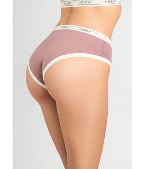 Трусики Мэрилин из хлопка Дениз Слива L/XL