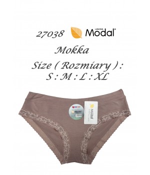 Труси DCPOLO 27038 з модального кольору мокко