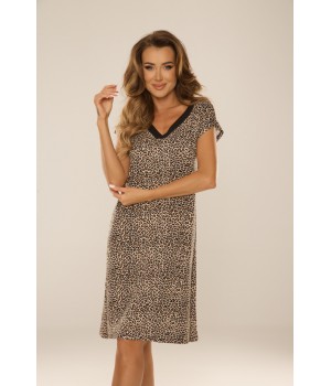 DE LAFENSE 853 KENDALL T-SHIRT LEOPARD /XL