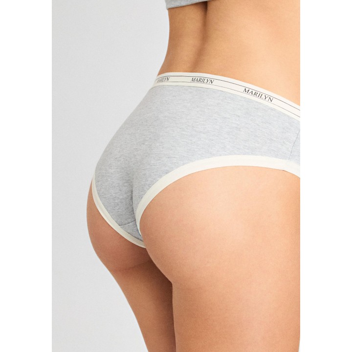 FIGI MARILYN PANTY COTTON DENISE GREY M/L