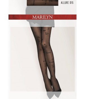 Жіночі колготки з узором Marilyn allure d15