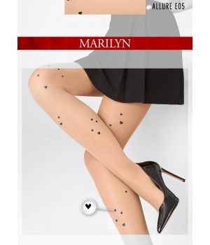 Жіночі колготки з візерунком Marilyn allure e05