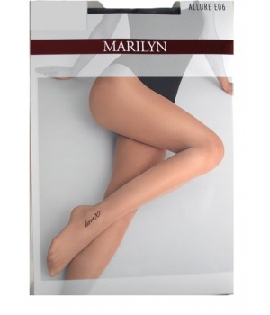 Жіночі колготки з візерунком Marilyn allure e06 3/4