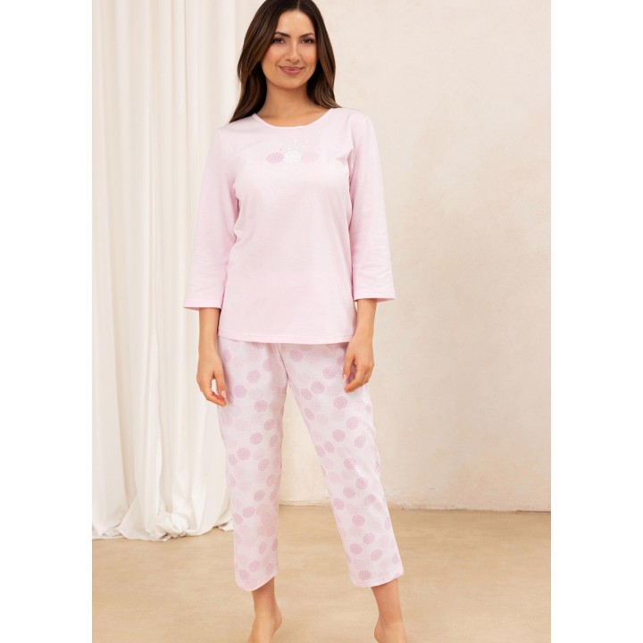 Женская пижама Regina 702 Pink /XL