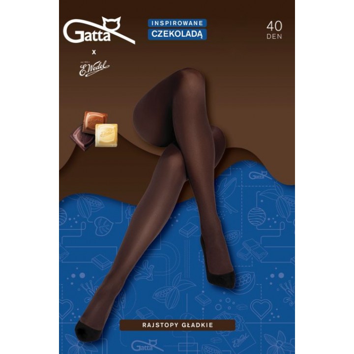 Колготки з мікрофібри GATTA & WEDEL 40, білий шоколад /5