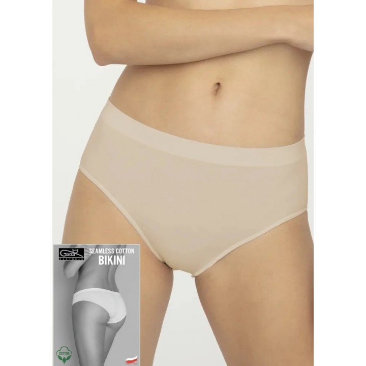 БЕСШОВНОЕ БИКИНИ GATTA ИЗ ХЛОПКА L ОБНАЖЕННЫЙ /M