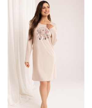 СОРОЧКА REGINA 162 БЕЖЕВИЙ /XL
