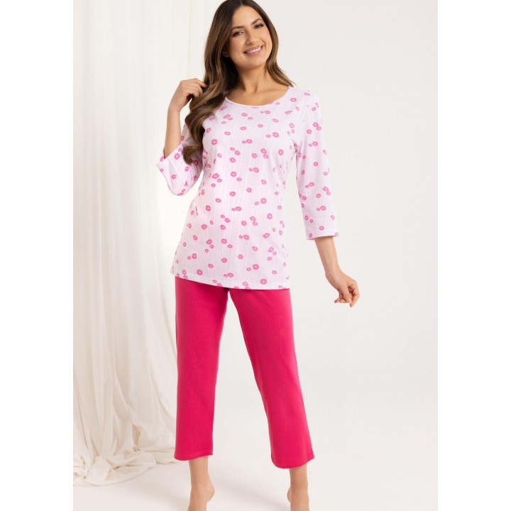 ЖІНОЧА ПІЖАМА REGINA 720 РОЖЕВИЙ /L