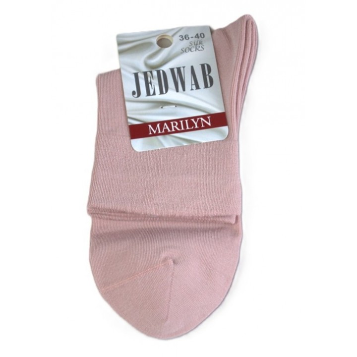 Женские шелковые носки «Мэрилин», розовые