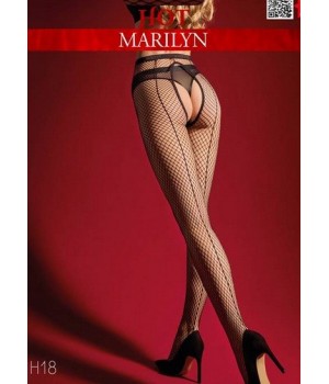 Колготки MARILYN H18 чорні 1/2