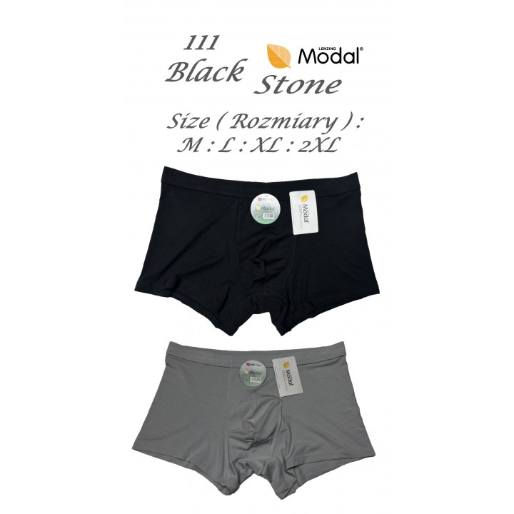 Мужские шорты из модала DCPOLO 111, комплект из 2 пар, черные/серые/XL