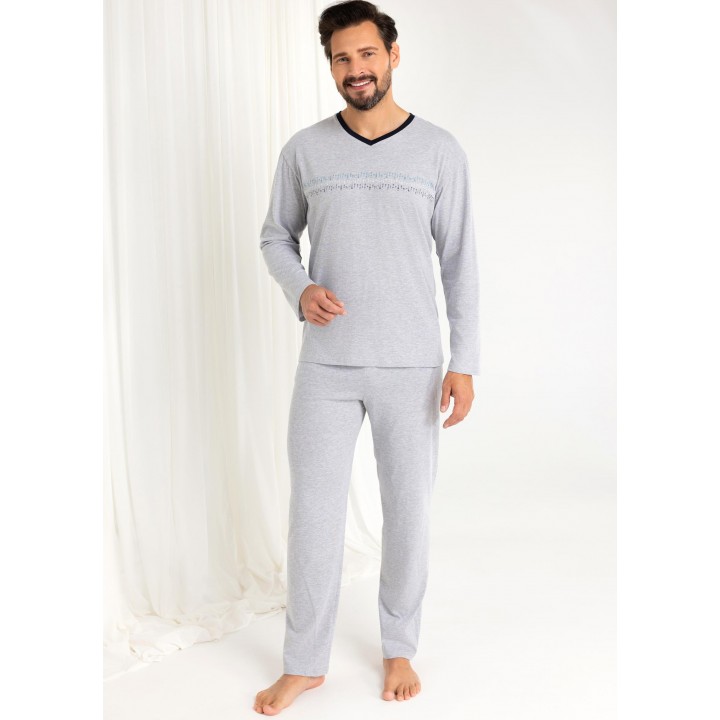 REGINA MEN'S PYJAMAS 485 J MEL /M